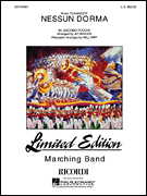 cover Nessun Dorma Marching Band sheet music cover